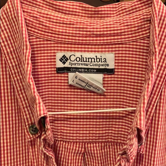 Columbia short sleeved button down shirt - Picture 2 of 3